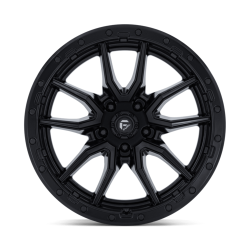 Fuel 1PC D679 Rebel 20x10 Matte Black Wheel, 5x5 Bolt Pattern, -18mm Offset