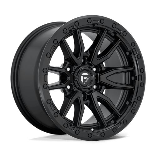 Fuel 1PC D679 Rebel 18x9 Matte Black Wheel, 6x135 Bolt Pattern, -12 Offset