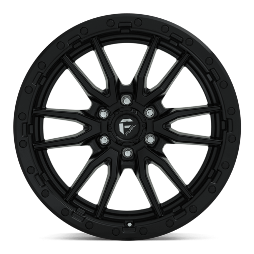 Fuel 1PC D679 Rebel 20-Inch Matte Black Wheel, 6x135 Bolt Pattern, +1 Offset