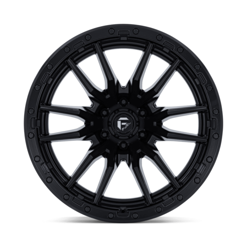 Fuel 1PC D679 Rebel 22x12 Matte Black Wheel, 6x5.5 Bolt Pattern, -44 Offset