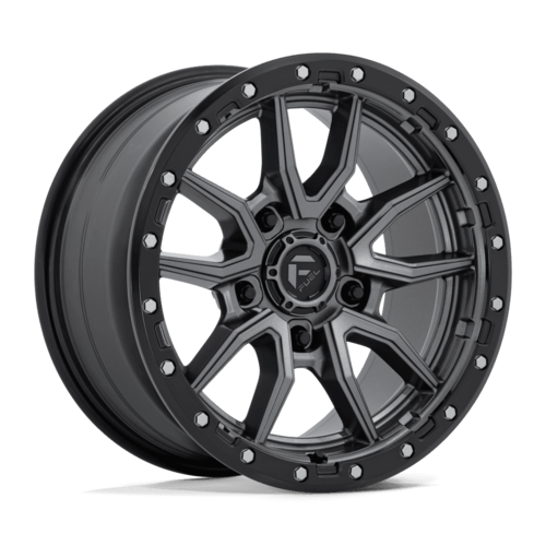 Fuel 1PC D680 Rebel 18x9 Wheel, 5x150 Bolt Pattern, +20 Offset, Matte Gunmetal Black Bead Ring