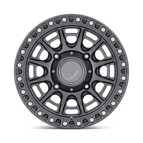 Fuel UTV FV832 Cycle UTV 15x7 Wheel, 4x156 Bolt Pattern, +38mm Offset, Gloss Gunmetal