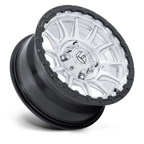 Fuel UTV FV866 Piston UTV 15x7 Wheel, 4x156 Bolt Pattern, +10 mm Offset, Hyper Silver