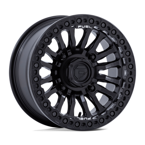 Fuel UTV FV125 Rincon Beadlock UTV Wheel, 15 x 7, 4x156 Bolt Pattern, +10mm Offset, Blackout Finish