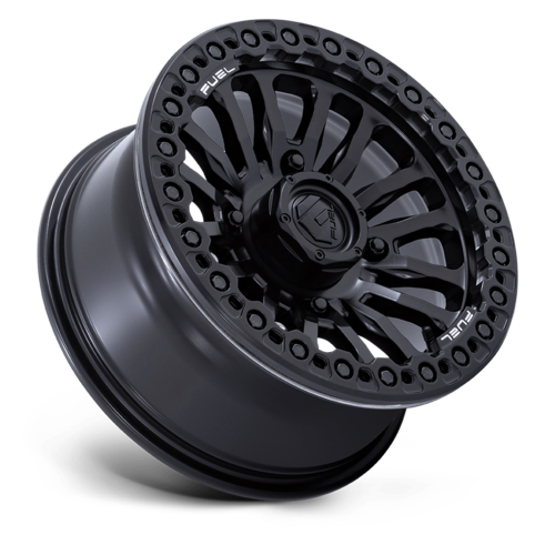 Fuel UTV FV125 Rincon Beadlock UTV Wheel, 15 x 7, 4x156 Bolt Pattern, +10mm Offset, Blackout Finish