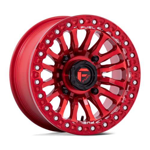 Fuel UTV FV125 Rincon Beadlock UTV Wheel 15x7, 4x156, +10 Offset, Candy Red