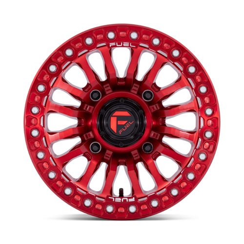 Fuel UTV FV125 Rincon Beadlock UTV Wheel 15x7, 4x156, +10 Offset, Candy Red