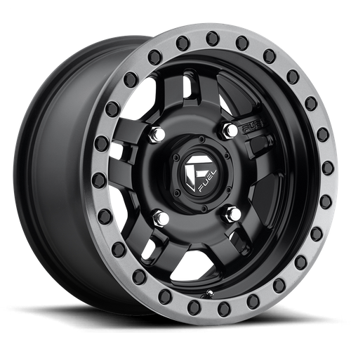 Fuel UTV D557 Anza UTV 14x7 Wheel, 4x156 Bolt Pattern, +13 Offset