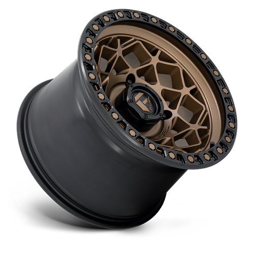 Fuel UTV D785 Unit UTV 15x10 Bronze Wheel with Matte Black Ring, 4x137 Bolt Pattern