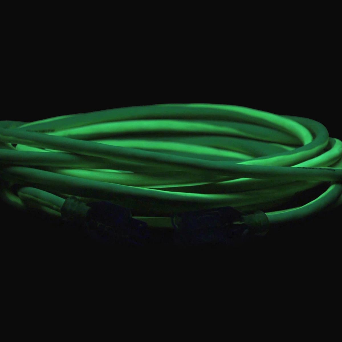Flexzilla Pro 14/3 AWG SJTW 25-Foot Outdoor Extension Cord with Lighted Plug, ZillaGreen