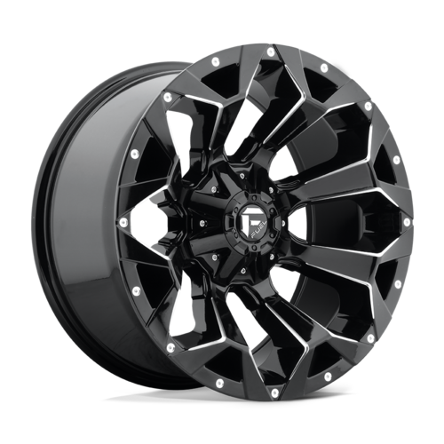 Fuel 1PC D576 Assault Gloss Black Milled 20x9 Wheel, 8x6.5 Bolt Pattern, +20 Offset