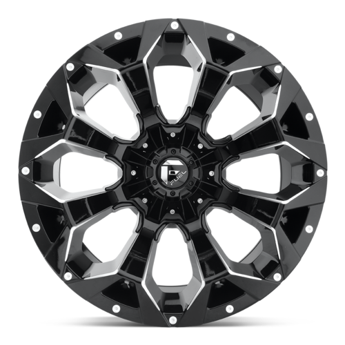 Fuel 1PC D576 Assault 20x9 Gloss Black Milled Wheel, 8x170 Bolt Pattern, +20 Offset
