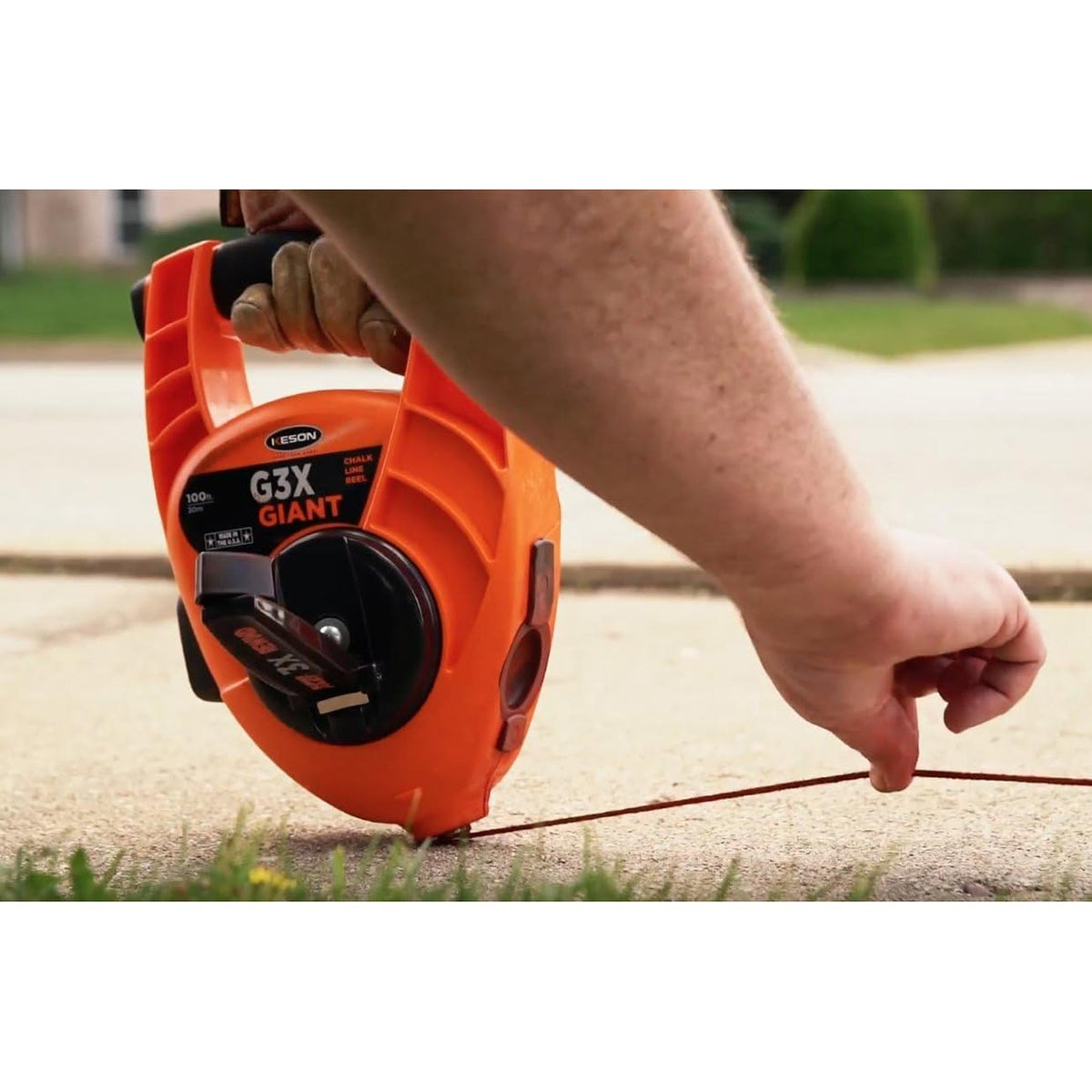 Keson Little Giant 110 ft. Chalk Line Reel