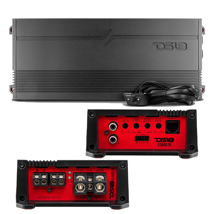 DS18 G36001D Monoblock Amplifier 3600W Max Power