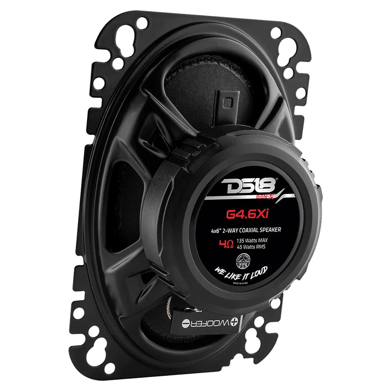 DS18 Gen-X 4x6 Inch 2-Way Speakers - Model G46XI