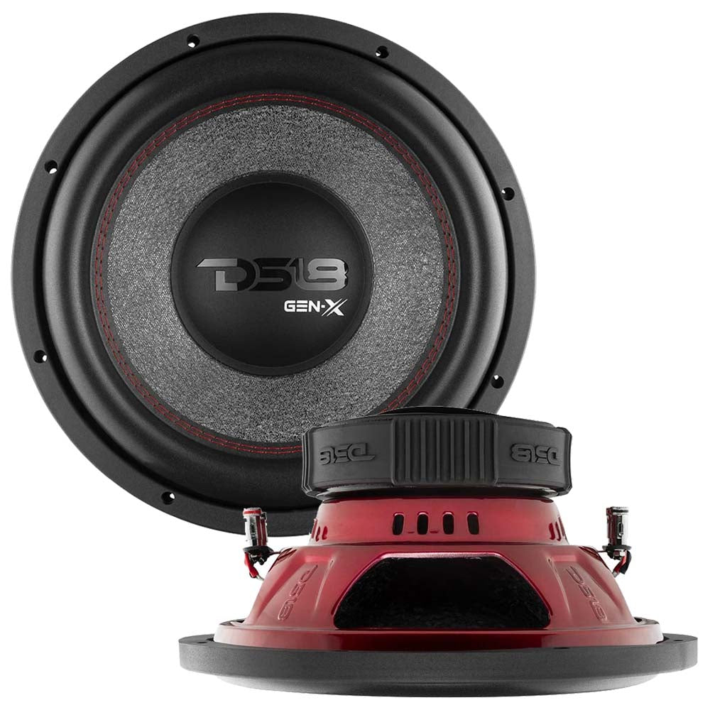 DS18 12-Inch Woofer Model GENX124D – 450W RMS/900W Max Power Handling with Dual 4 Ohm Voice Coils