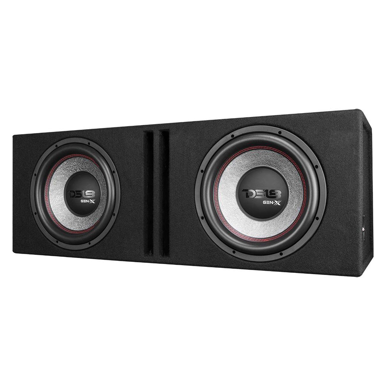 DS18 GENX212LD Dual 12-Inch Subwoofer Ported Enclosure