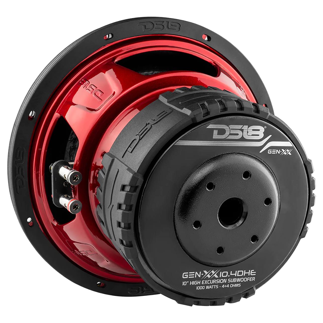 DS18 GENXX104DHE 10-Inch Dual 4 Ohm Woofer 500W RMS/1000W Max