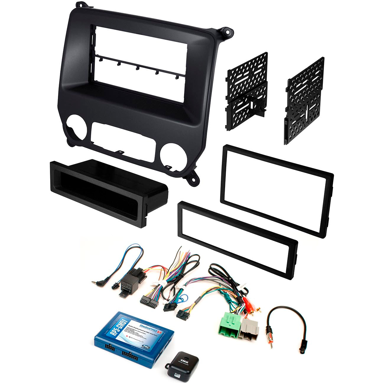 American International GMK325BMX Installation Kit for 2014-2015 Chevy Silverado and GMC Sierra with iRadio Interface