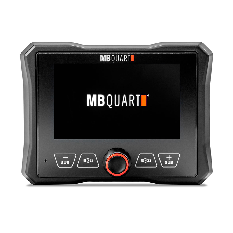 MB Quart 5" Waterproof Touchscreen Wireless CarPlay Source Unit: GMR-5V1