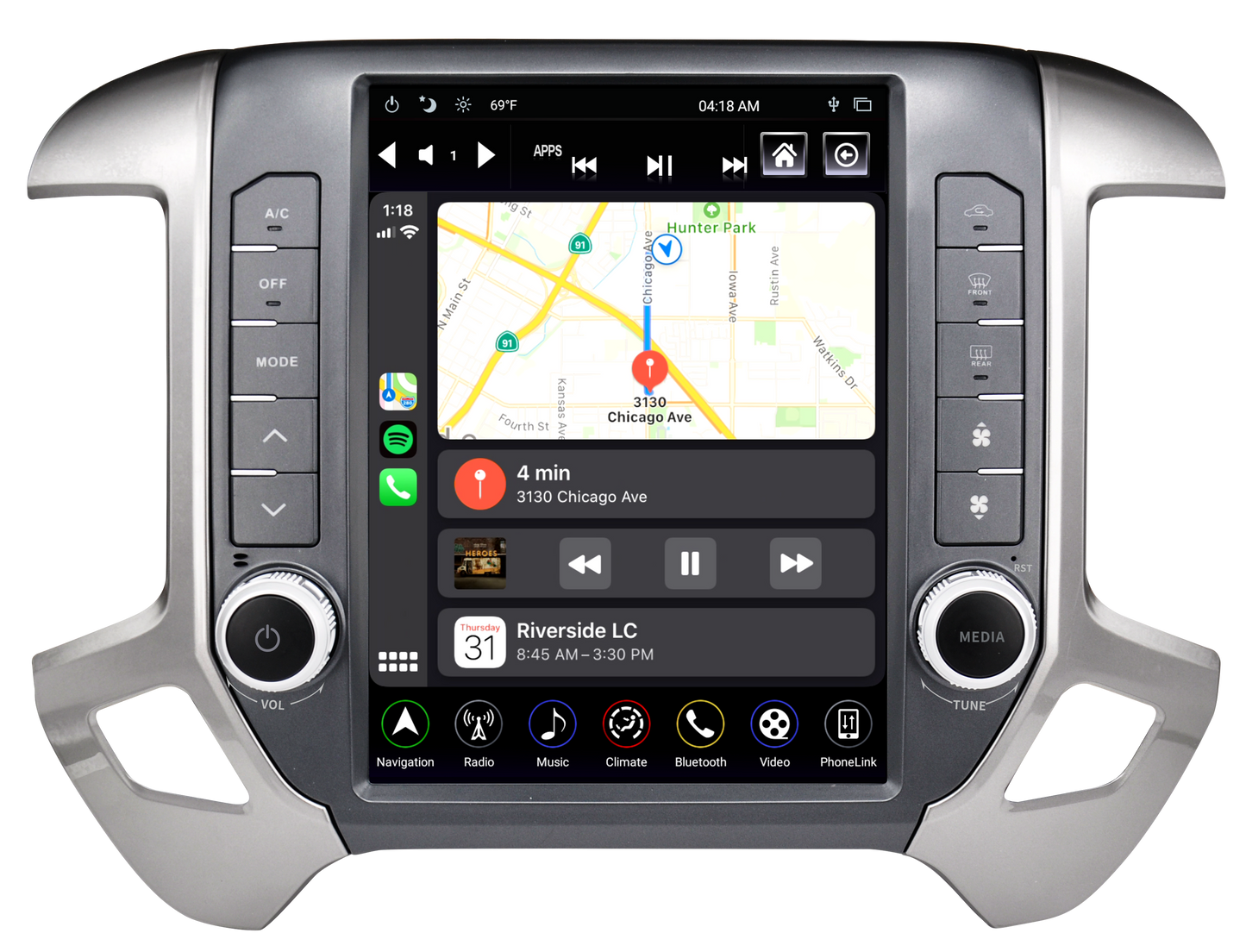 Linkswell Lite Series - 2014-2018 GM Pickup Lite (LT-GMPU12-1RR-4C) - View 1