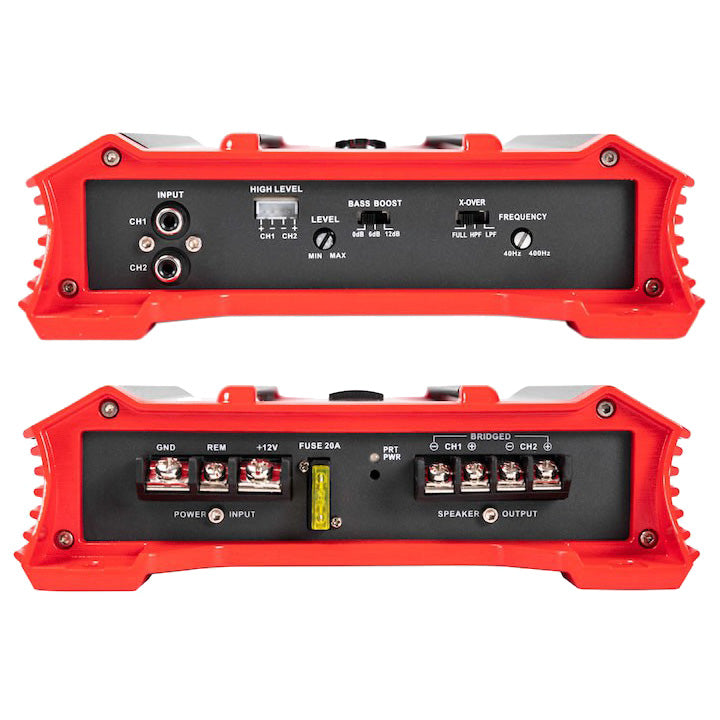 Crunch Ground Pounder 2 X 250W RMS Car Amplifier - Model GP10002