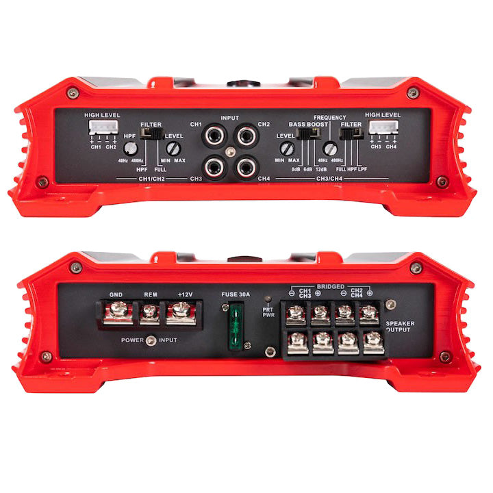 Crunch Ground Pounder 4-Channel Amplifier - Model GP10004