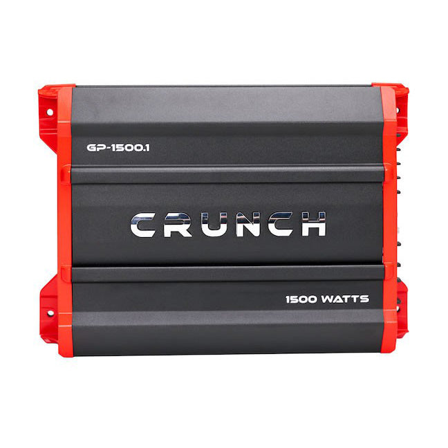 Crunch Ground Pounder 1 x 750W @ 4 Ohms and 1 x 1500W @ 2 Ohms Class A/B Amplifier - Model GP15001