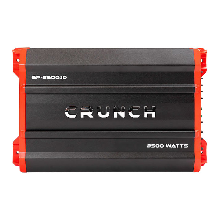 Crunch Ground Pounder 1 x 1250W at 4 Ohms and 1 x 2500W at 2 Ohms Class A/B Amplifier - Model GP25001