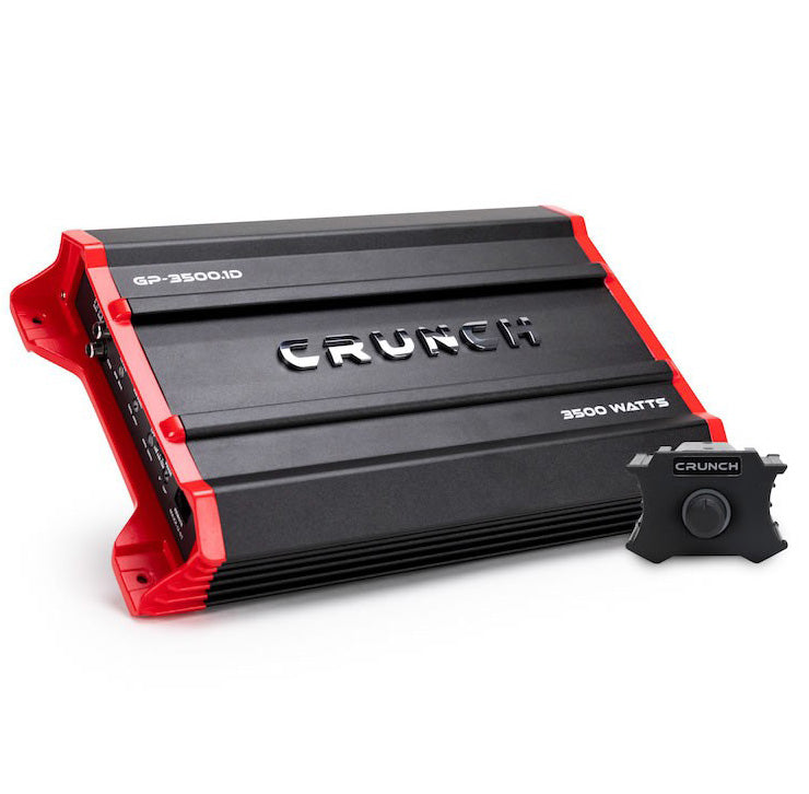Crunch Ground Pounder 1 x 875W @ 4 Ohms D-Class Mono Amplifier - Model GP35001D