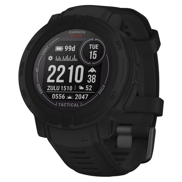 Garmin 010-02627-13 Instinct 2 Solar Tactical Edition Gps Smartwatch, Black