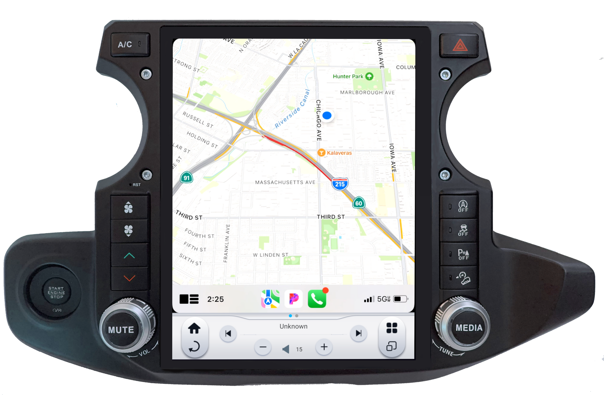 Linkswell 2018-UP JEEP WRANGLER JL / GLADIATOR JT GENERATION 6 T-STYLE RADIO - View 1