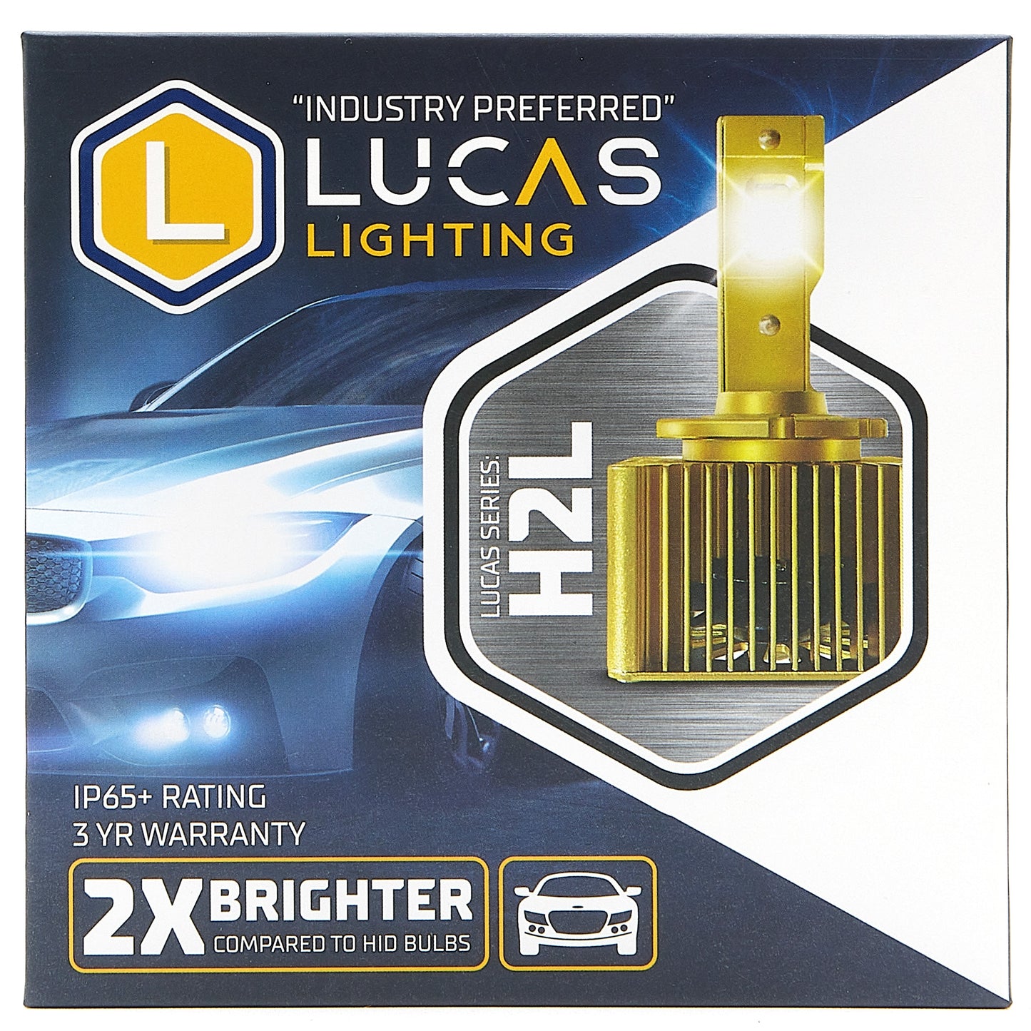 Lucas Lighting - H2L-D1S PAIR Complete conversion kit D1R/S - H2L-D1S