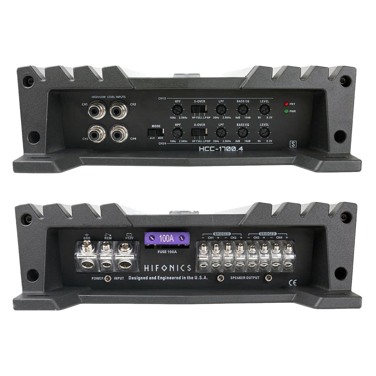 Hifonics Colossus Series 4-Channel Car Amplifier - 1700 Watts, Model HCC17004 - View 3