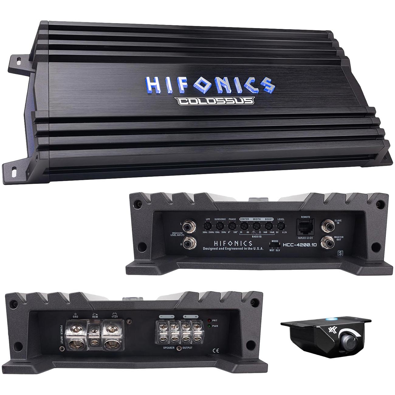 Hifonics Colossus HCC42001D Monoblock Amplifier - 4200 Watts Power Output - View 1