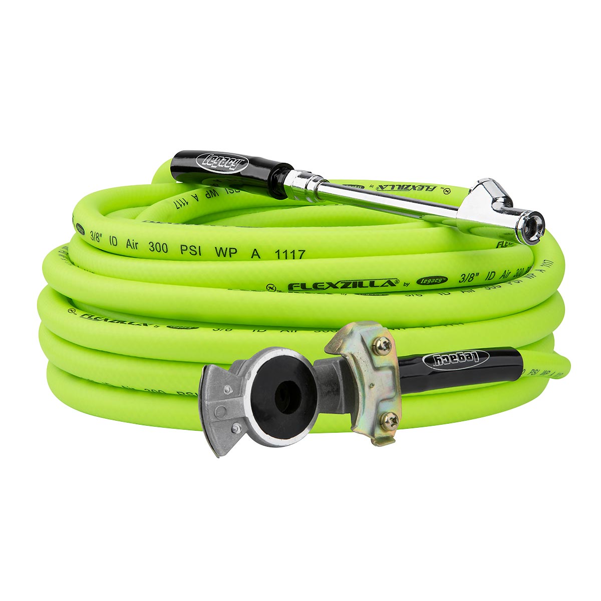 Flexzilla HGH2FZ Heavy-Duty Lightweight Truck Tire Inflator Kit with 3/8-Inch x 50-Foot Hose
