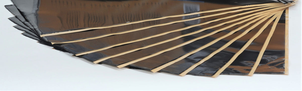 HushMat Trunk Kit – Automotive Sound Deadening & Thermal Insulation (19.1 Sq Ft, Black Foil)