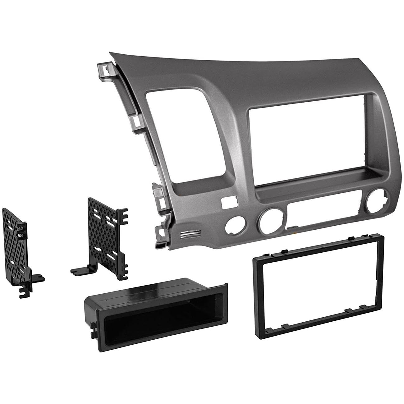American International Installation Kit for 2006-2011 Honda Civic - Gun Metallic | HONK838D