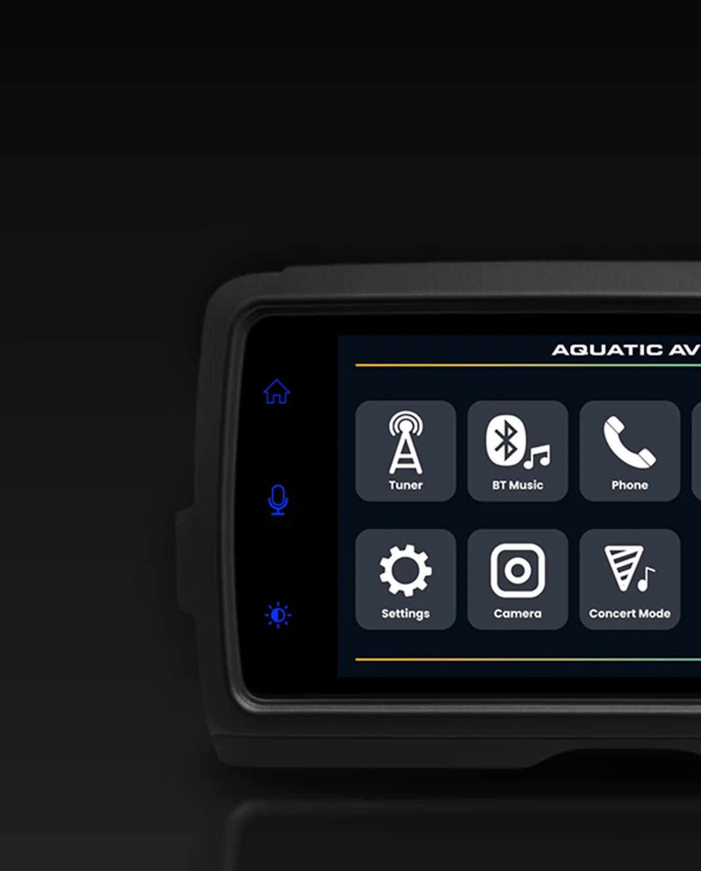 Aquatic AV HR400 Harley Head Unit Stereo with Car Play
