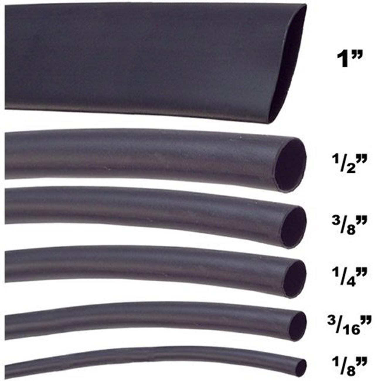 Xscorpion 1/4 inch Heat Shrink Tubing (100 Feet) - Insulation and Protection Solution