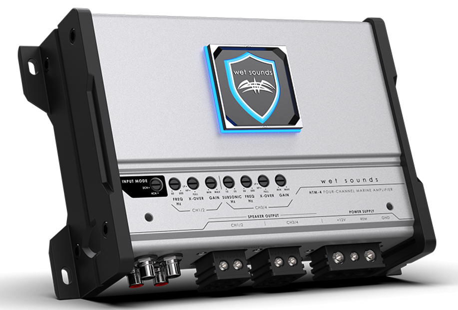 Wet Sounds HTM-4 Full-Range Class D Amplifier - View 3