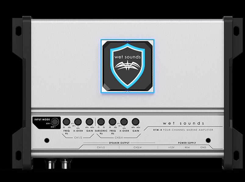 Wet Sounds HTM-4 Full-Range Class D Amplifier - View 4