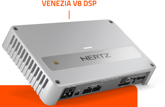 Hertz VENEZIA V8 DSP - 8 Channel Amplifier 8x260wrms w/ 14 channels DSP