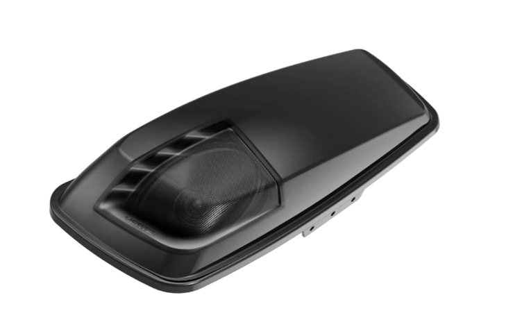 Hertz 6x9" Cut-In Saddle Bag Lid Kit For 14-23 Harley w/ SX690 6x9" Speakers: HD14H6X9