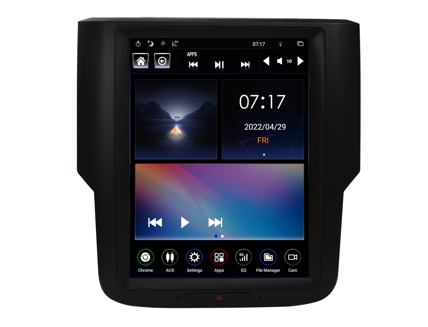 Linkswell 2014-2018 DODGE RAM / 2019-2024 CLASSIC DODGE RAM GENERATION 5 T-STYLE RADIO (Factory Rework) - View 1