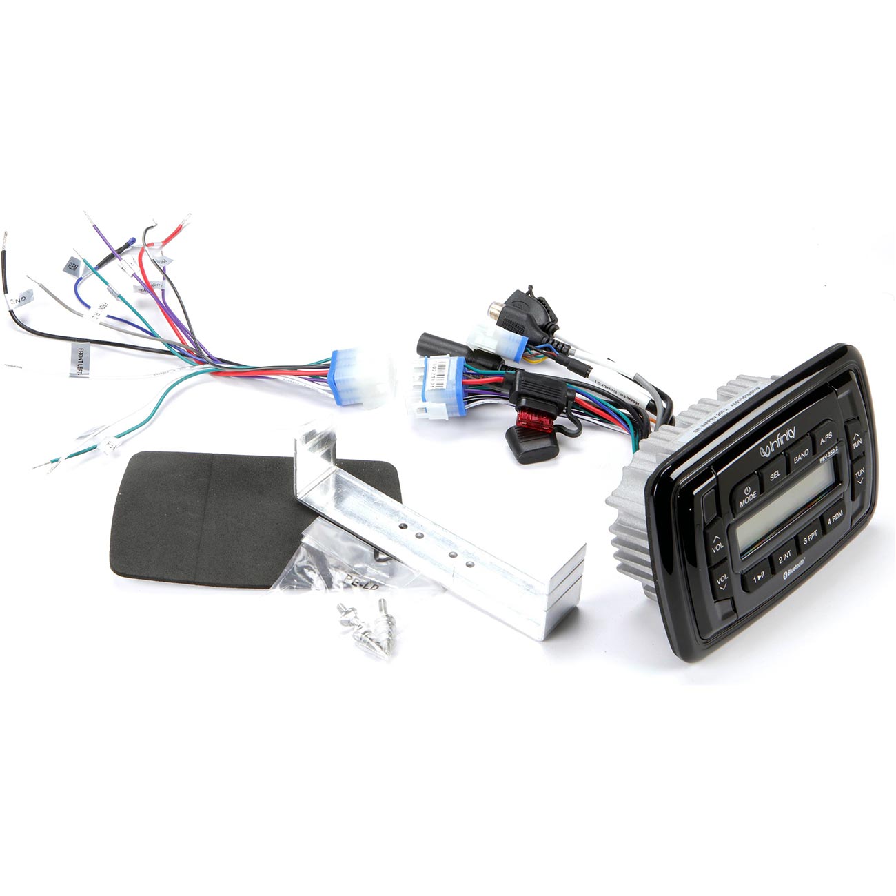 PROSPEC Infinity Marine AM/FM Mechless Radio with Bluetooth - Model PRV250