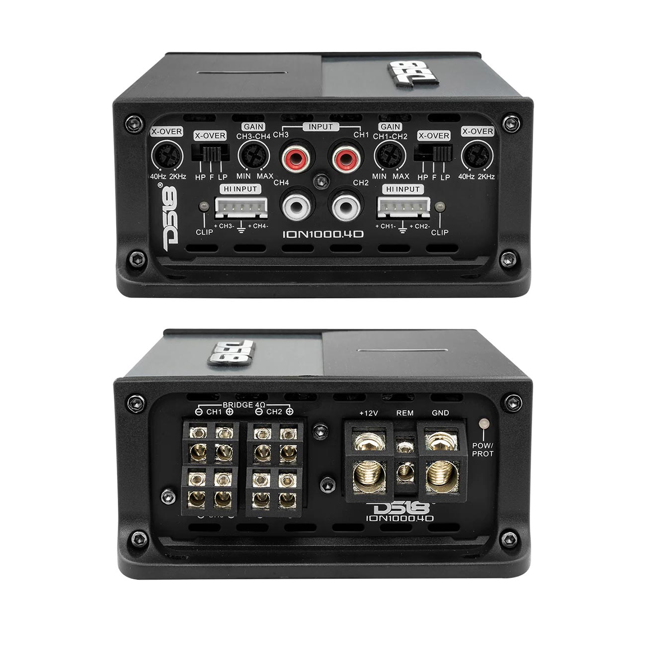 DS18 ION Compact 4-Channel Car Amplifier - 600W RMS / 3000W Max
