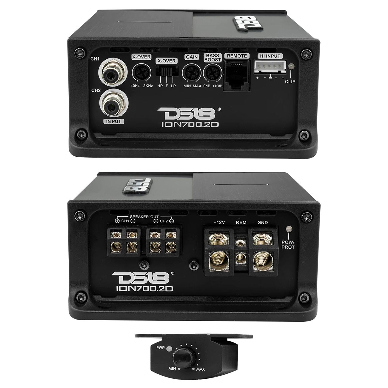DS18 ION7002D Class D 2-Channel Full Range Compact Amplifier – 700 Watts