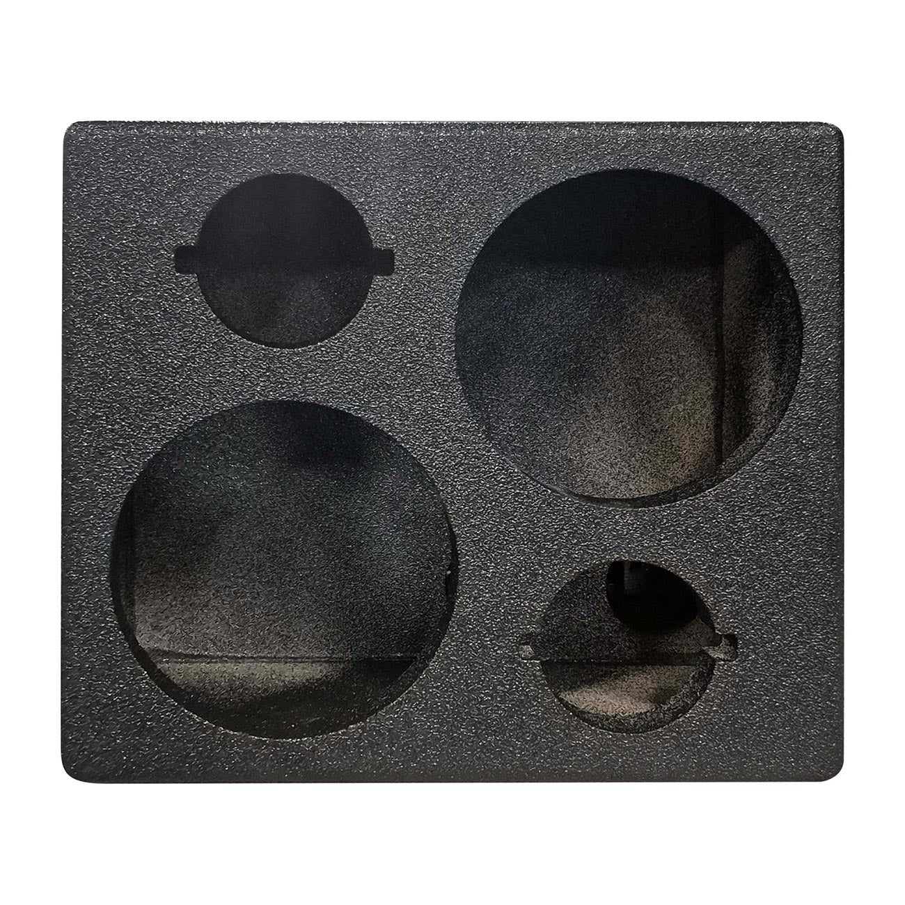 AUDIOPIPEMAP Universal Dual 6.5-Inch Speaker and Dual Tweeter Enclosure Box