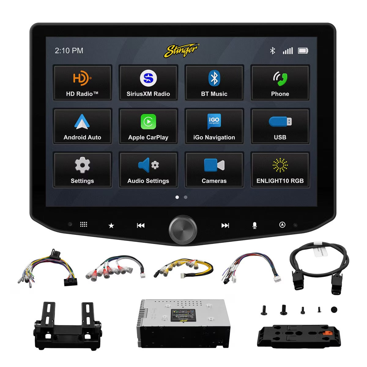 Stinger IX210 10.1-inch FLOATING MULTIMEDIA INFOTAINMENT DISPLAY SYSTEM